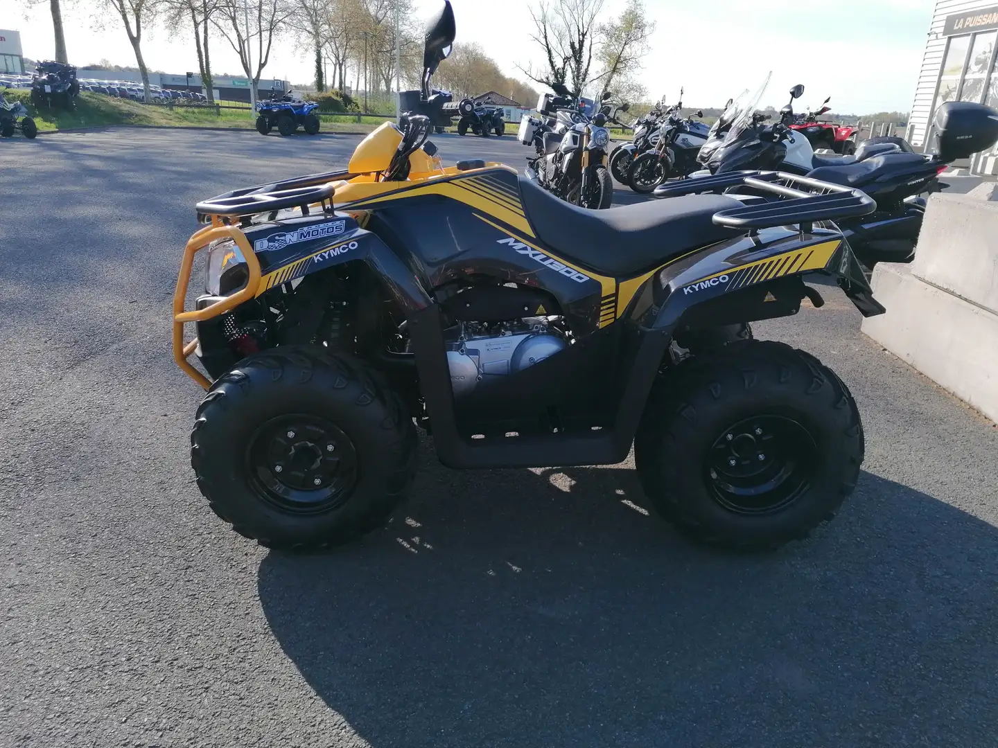 Kymco MXU 300 Jaune - 2