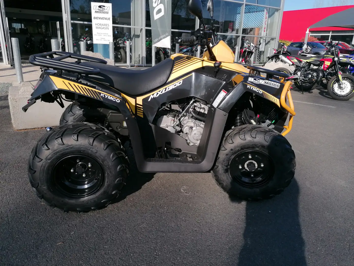 Kymco MXU 300 Jaune - 1