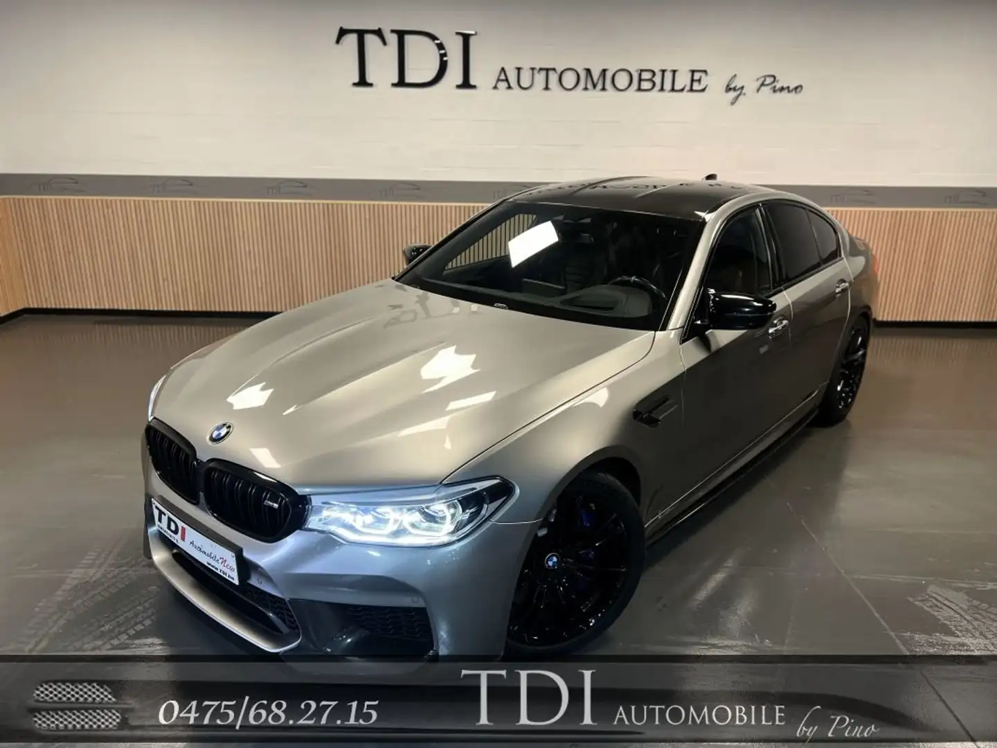 BMW M5 M5 4.4AS V8 Competition*Carbone*625Cv*Etat Neuf* Šedá - 1