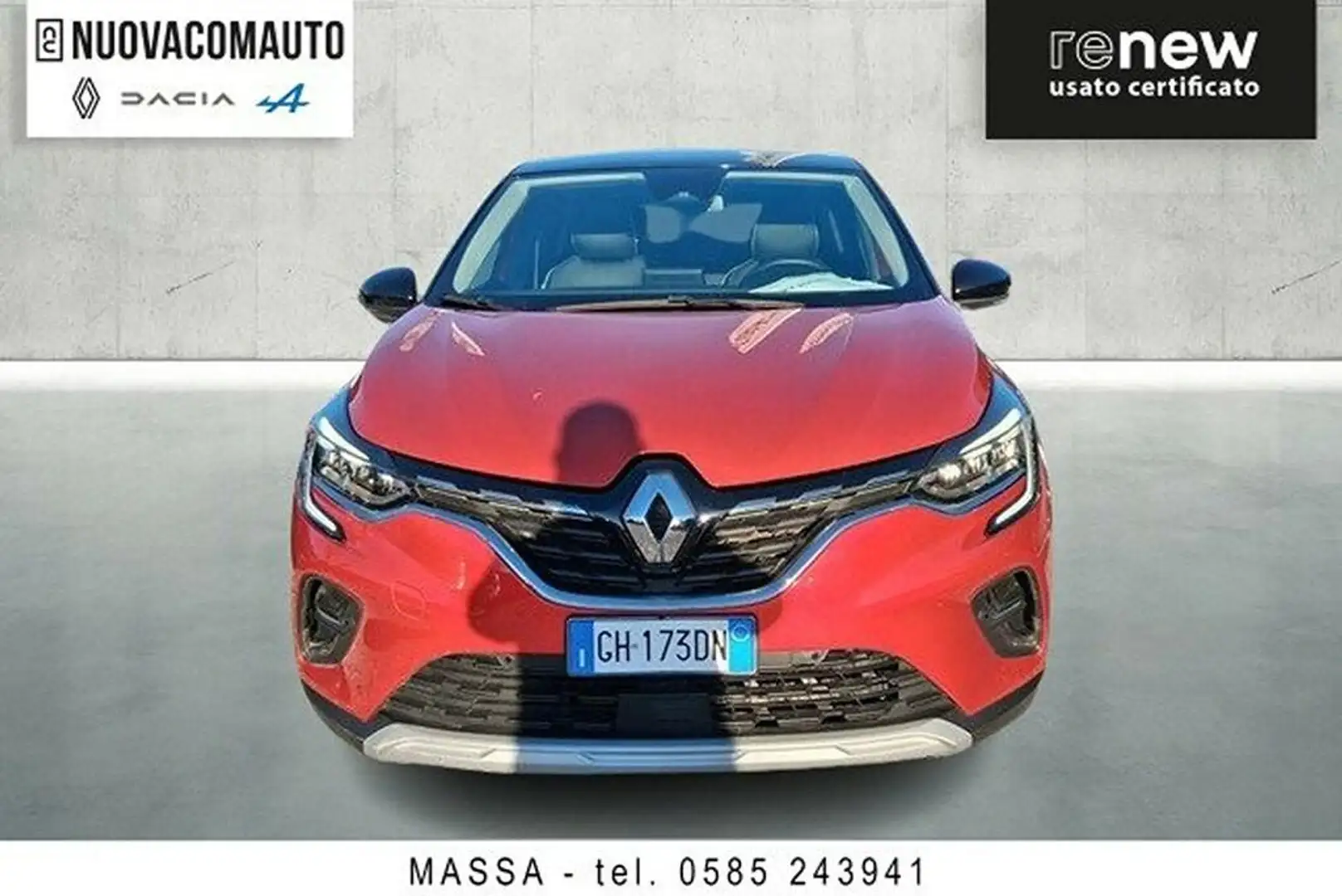 Renault Captur 1.6 plug-in hybrid Intens E-Tech 160cv auto my21 Rosso - 2