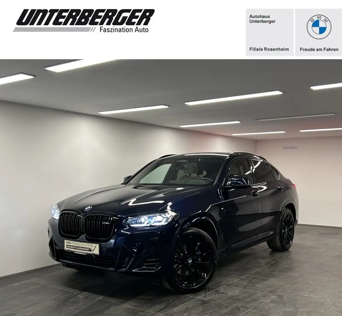 BMW X4 M 40d M Sportpaket Harman/Kardon AHK DAB Laser Stand Blau - 1