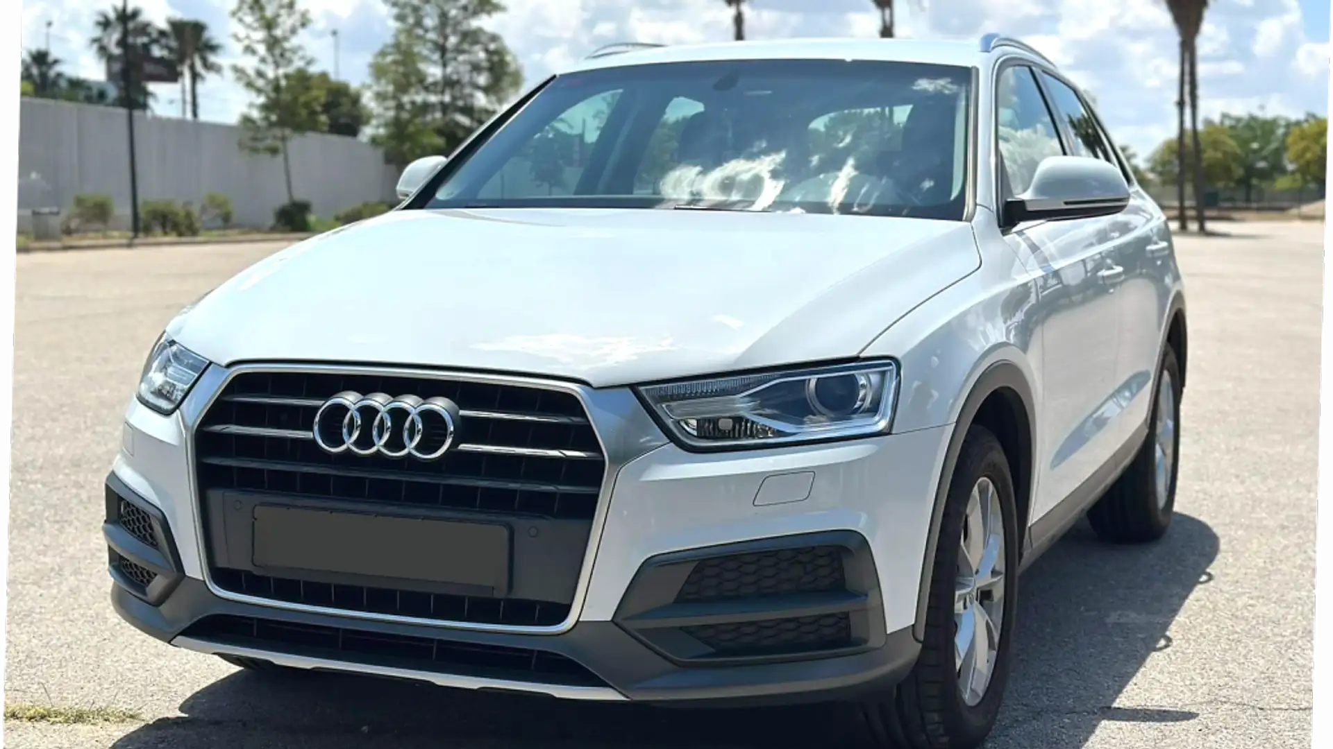 Audi Q3 2.0TDI Sport edition 110kW(4.75) Blanc - 1