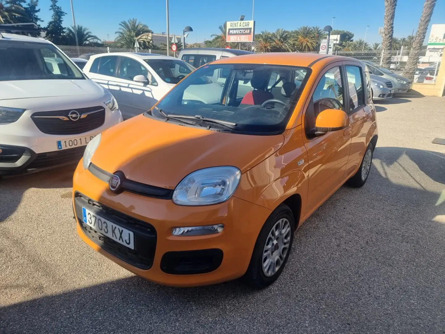 Fiat Panda 1.2 Lounge Oranje - 1