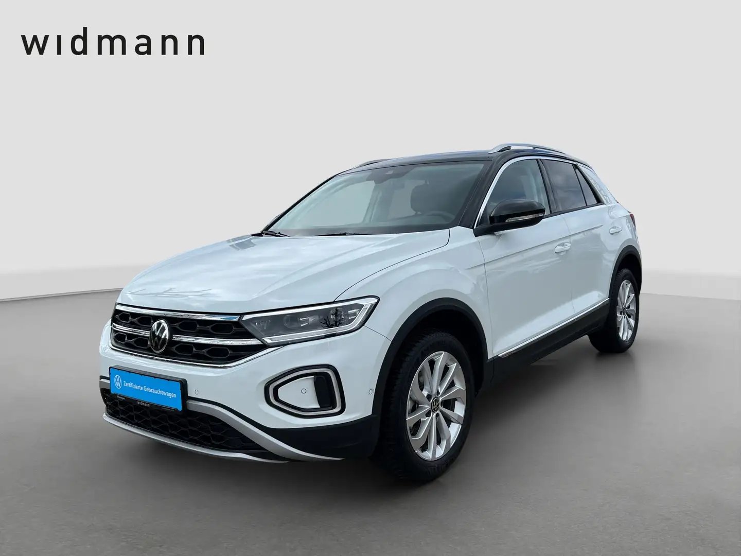 Volkswagen T-Roc Style 1.5 TSI 150 PS DSG AHK NAVI ACC LED Blanc - 2