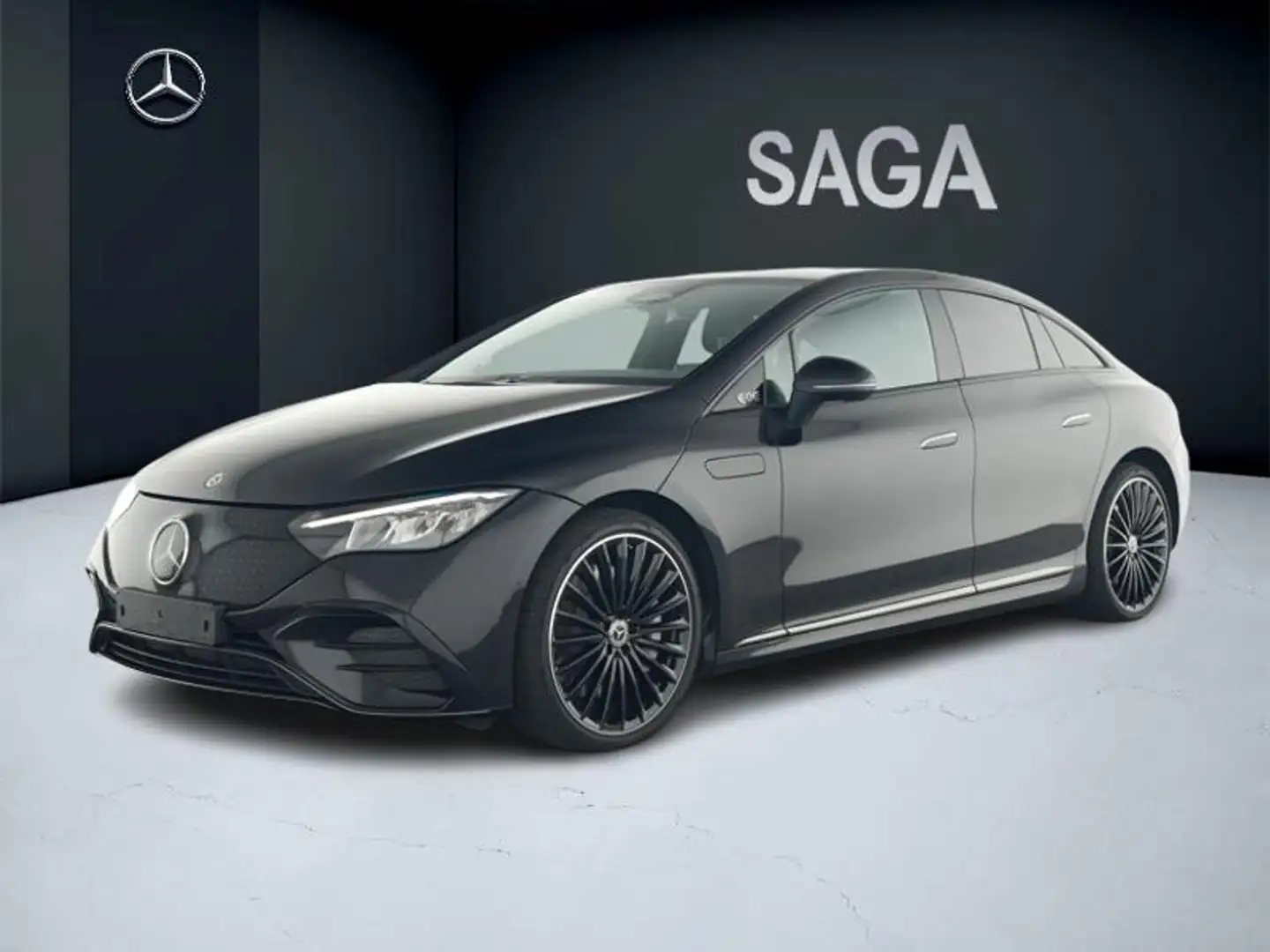 Mercedes-Benz EQE 300 EQE AMG Pack Night Toit Pano Zwart - 1