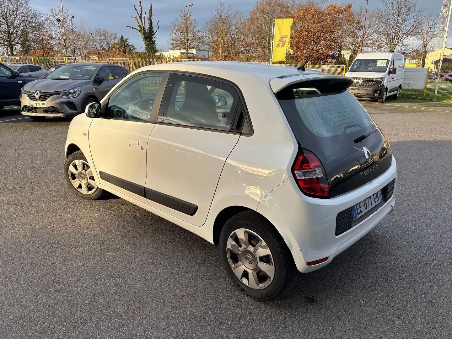 Renault Twingo 1.0 SCE 70CH ZEN EURO6 Blanc - 2