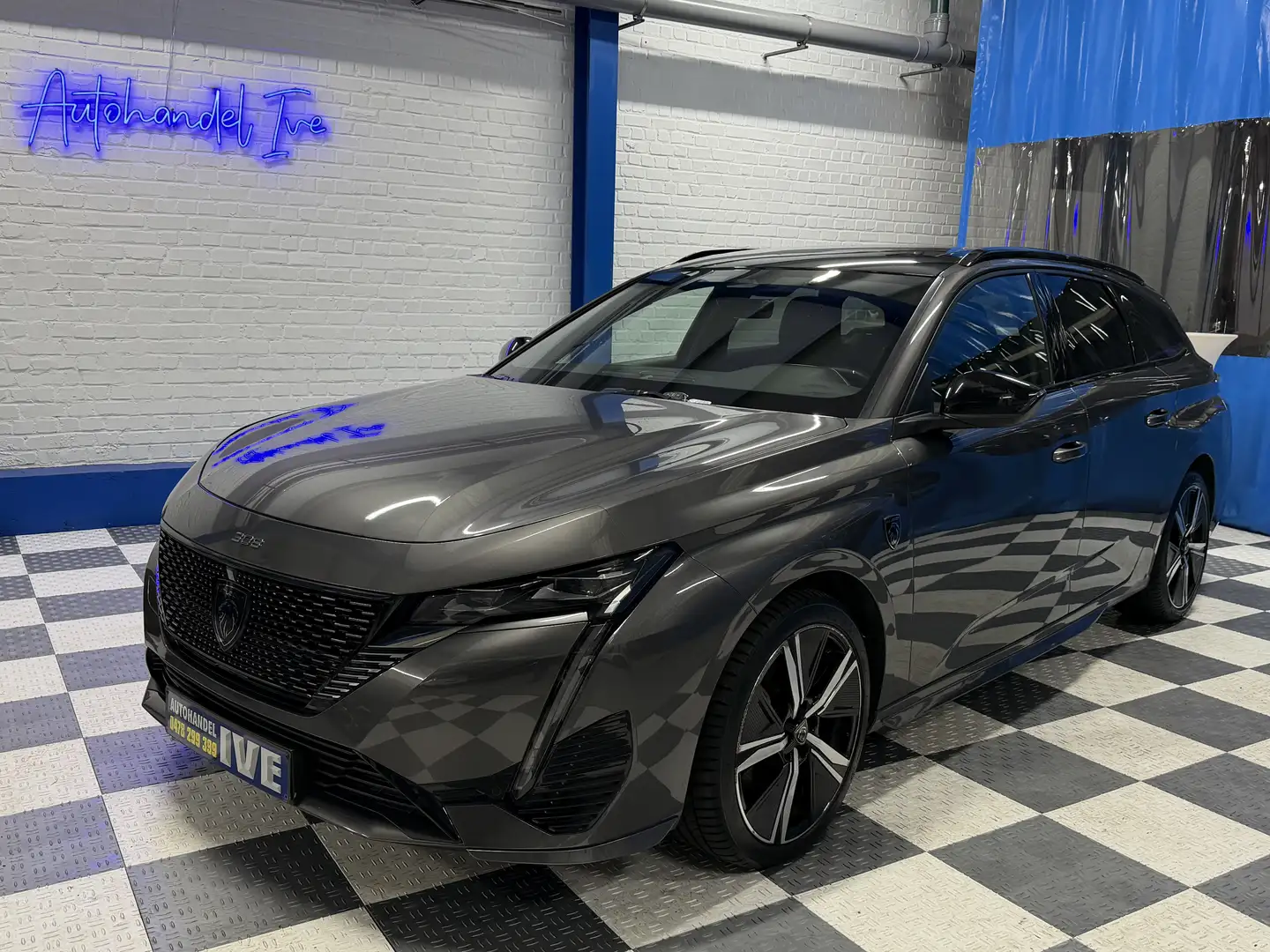 Peugeot 308 308 SW PureTech 130 EAT8 GT-Line **PANO DAK** Grijs - 1