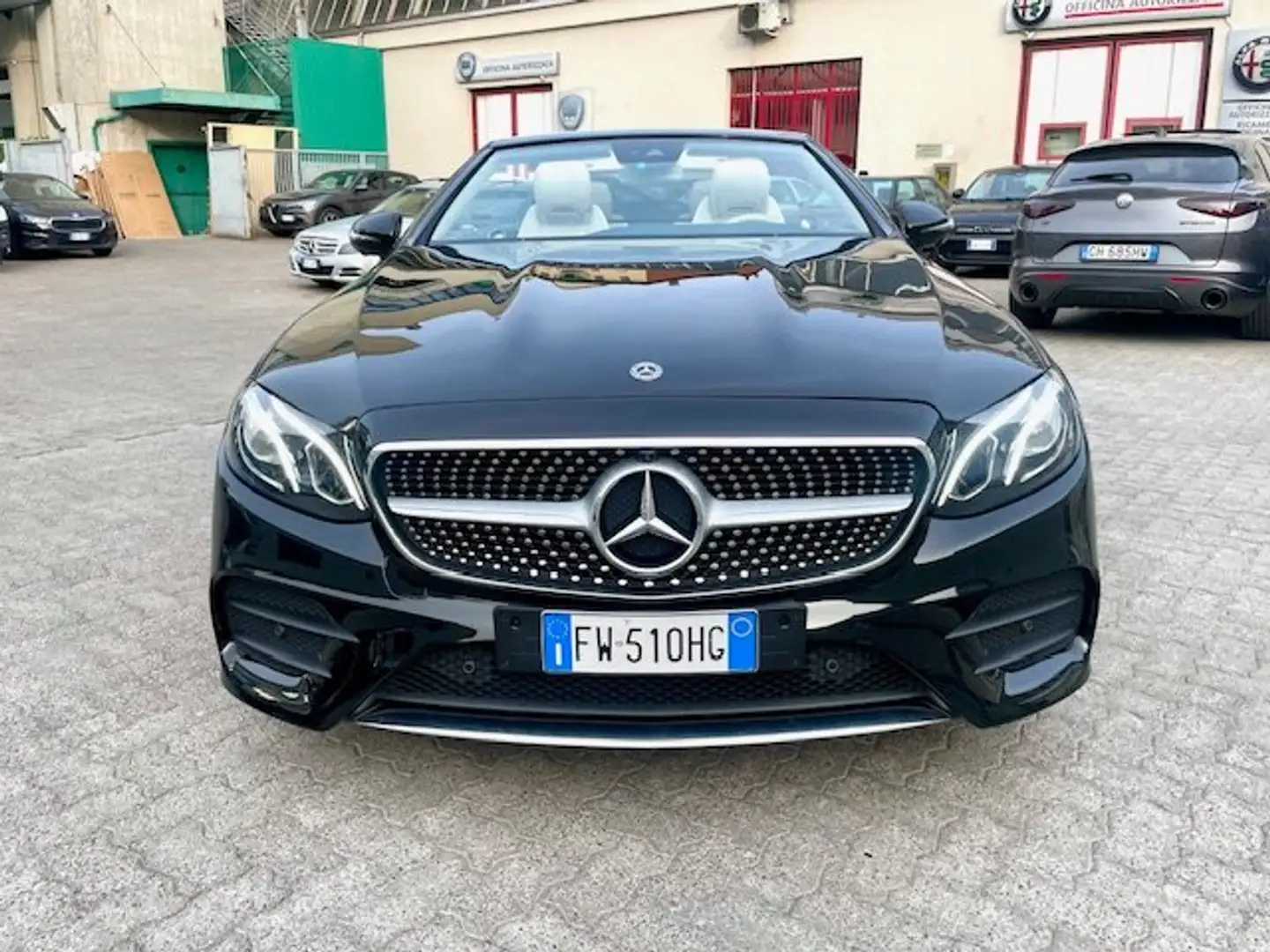 Mercedes-Benz E 200 Cabrio Premium AMG Cerchi 20" Full opt. Km 54.000 Nero - 2