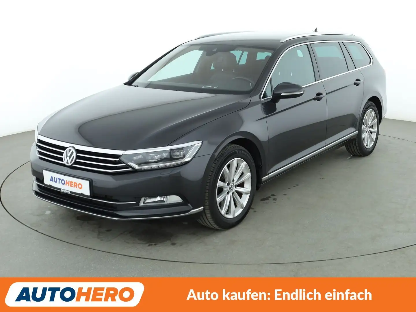 Volkswagen Passat 2.0 TDI Highline BM Aut.*NAVI*LED*ACC*PDC*SHZ* Gris - 1
