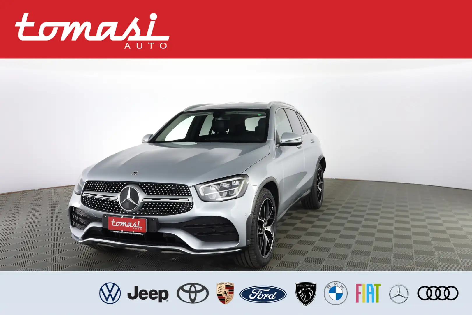 Mercedes-Benz GLC 220 d 4MATIC PREMIUM AMG LINE,CERCHI 20 Zilver - 1