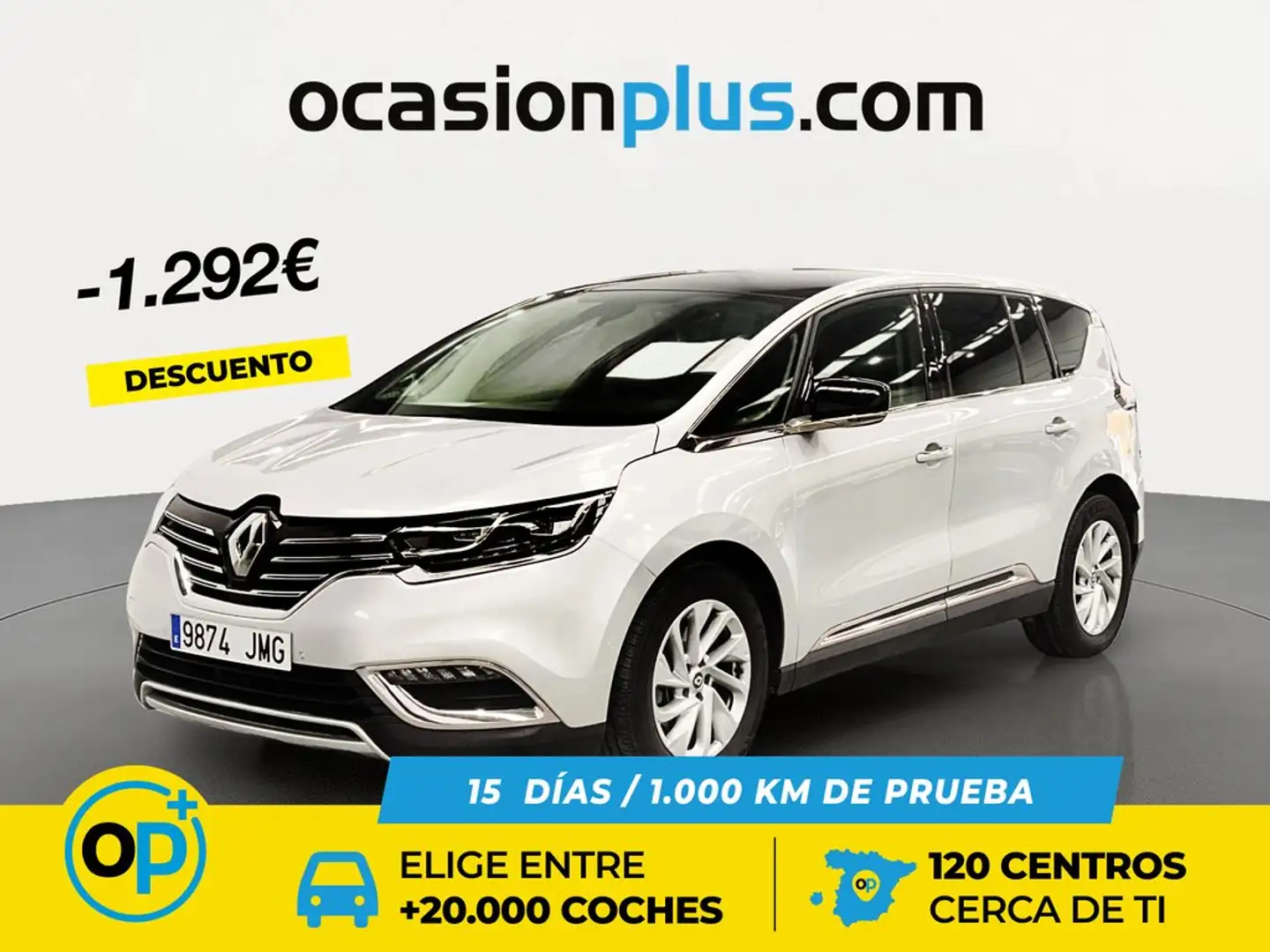 Renault Espace 1.6dCi TT Energy Zen EDC 118kW Gris - 1