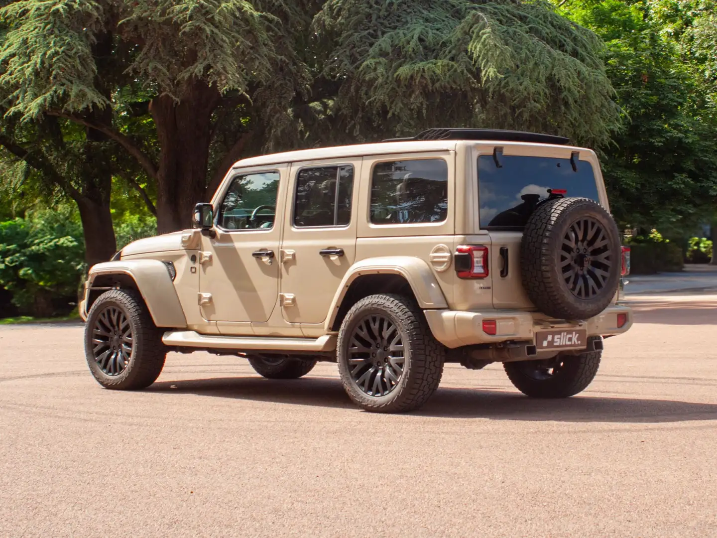 Jeep Wrangler Unlimited 2.0 l T 272 ch 4x4 BVA8 Sahara Beige - 2