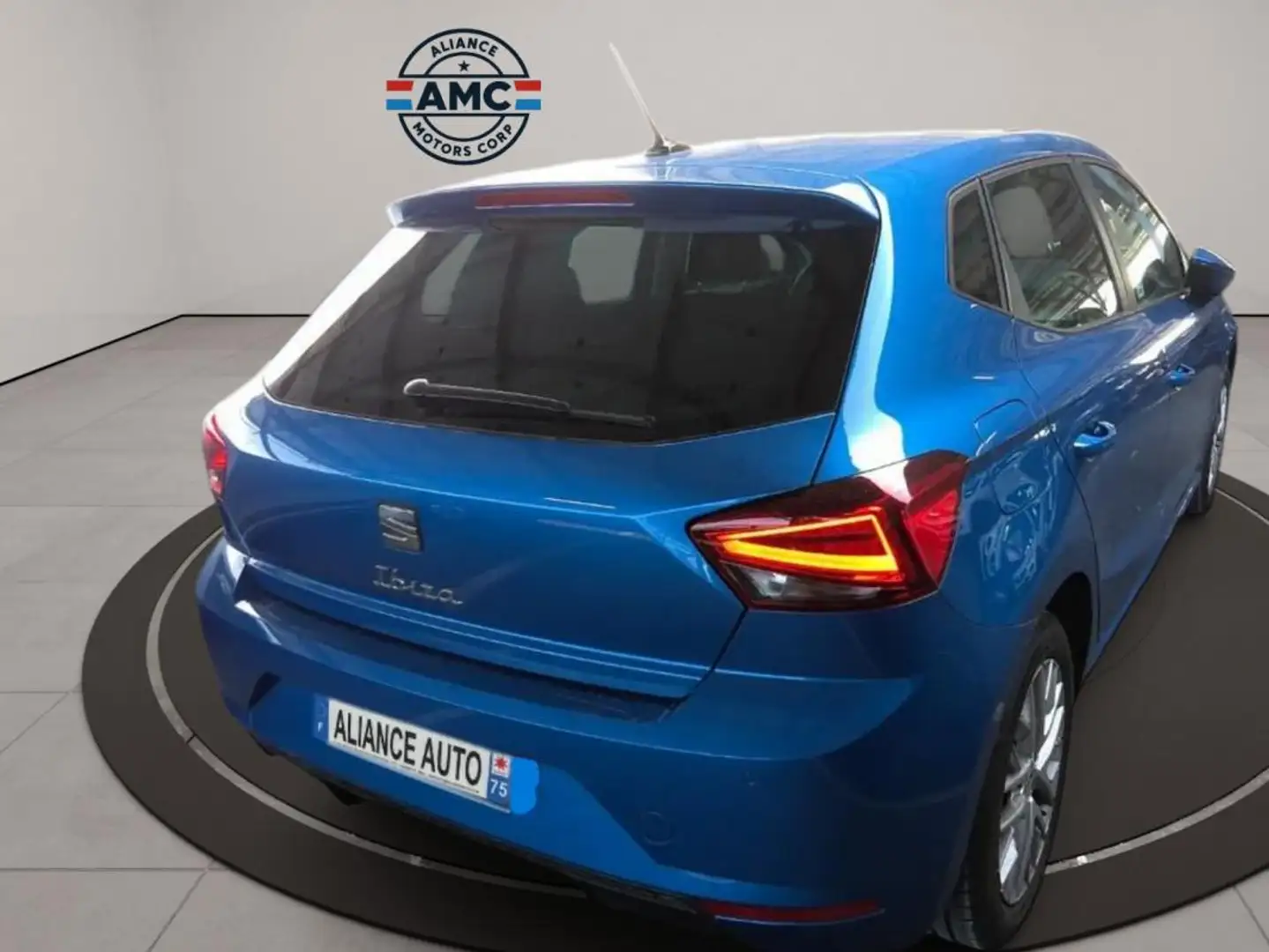 SEAT Ibiza - TO.PANO 08/2024 17.390 KMS COPA 1.0 TSI 115CH DSG Bleu - 2