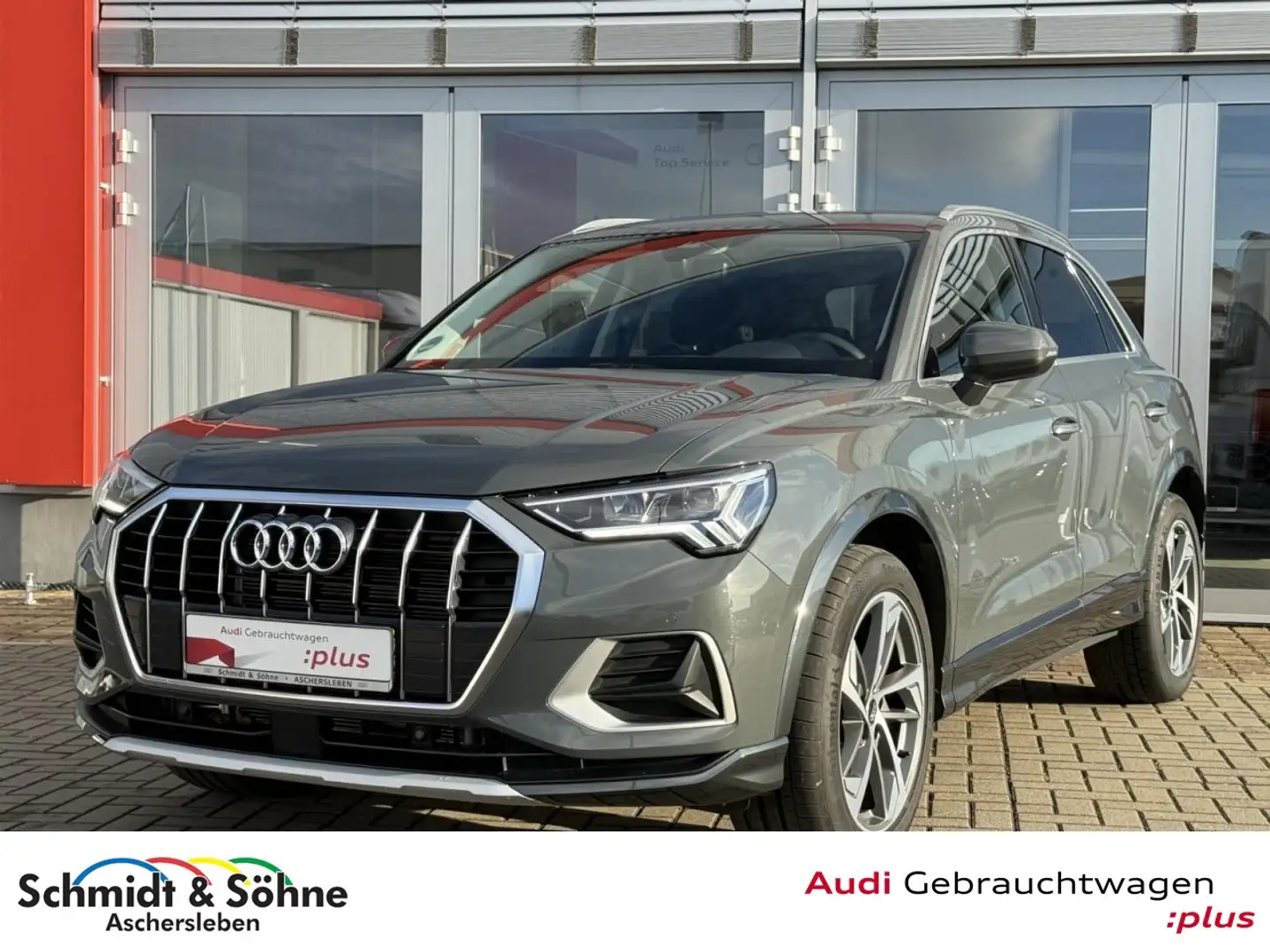 Audi Q3 advanced 35 TFSI S tronic AHK, KAMERA, VIRT, Grau - 1
