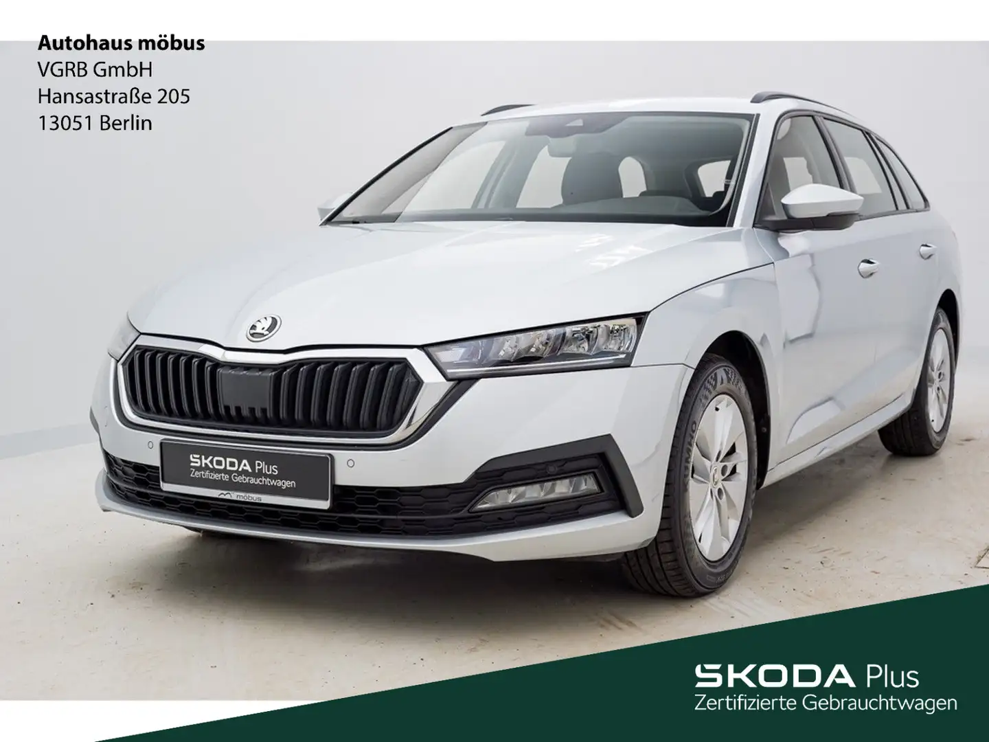 Skoda Octavia Combi 2.0 TDI Ambition*APP*LED*MFL*PDC* Silber - 2