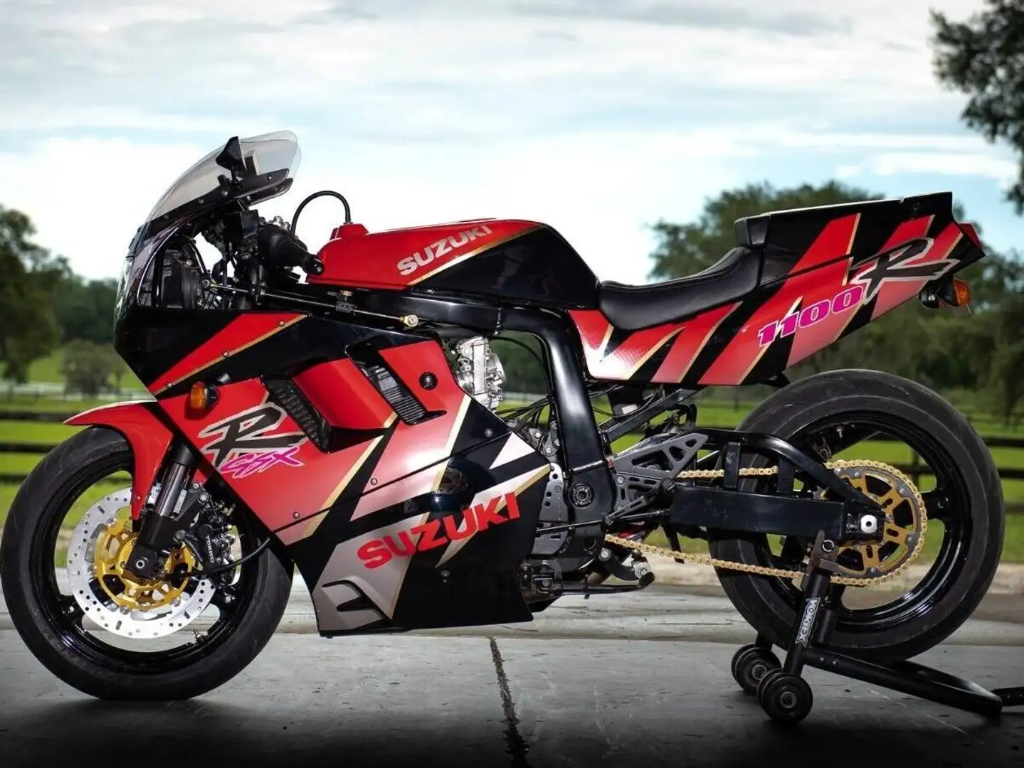 Suzuki GSX-R 1100 Piros - 2