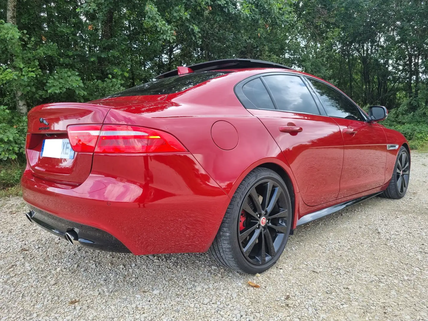 Jaguar XE XE V6 3.0 - 340 Supercharged S A Rouge - 2