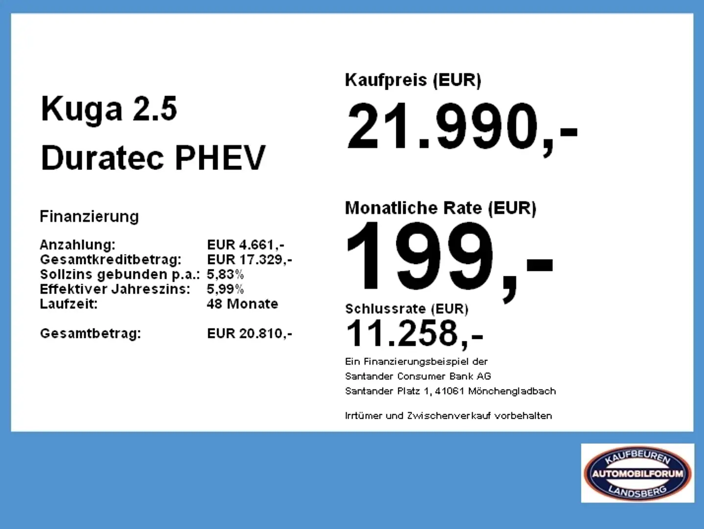 Ford Kuga 2.5 Duratec PHEV LED AHK HUD ACC RFK Gris - 2