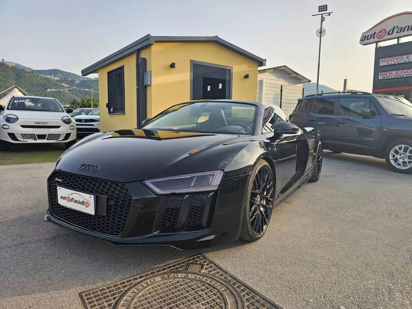 Audi R8 R8 Spyder 5.2 FSI quattro S tronic Noir - 1