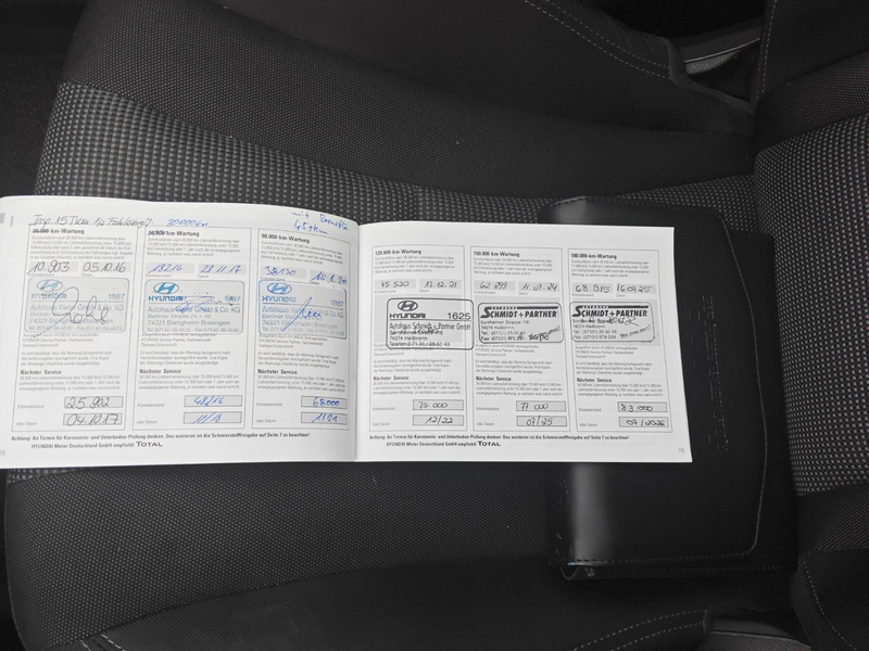 Hyundai i30 blue 5türig — photo 9