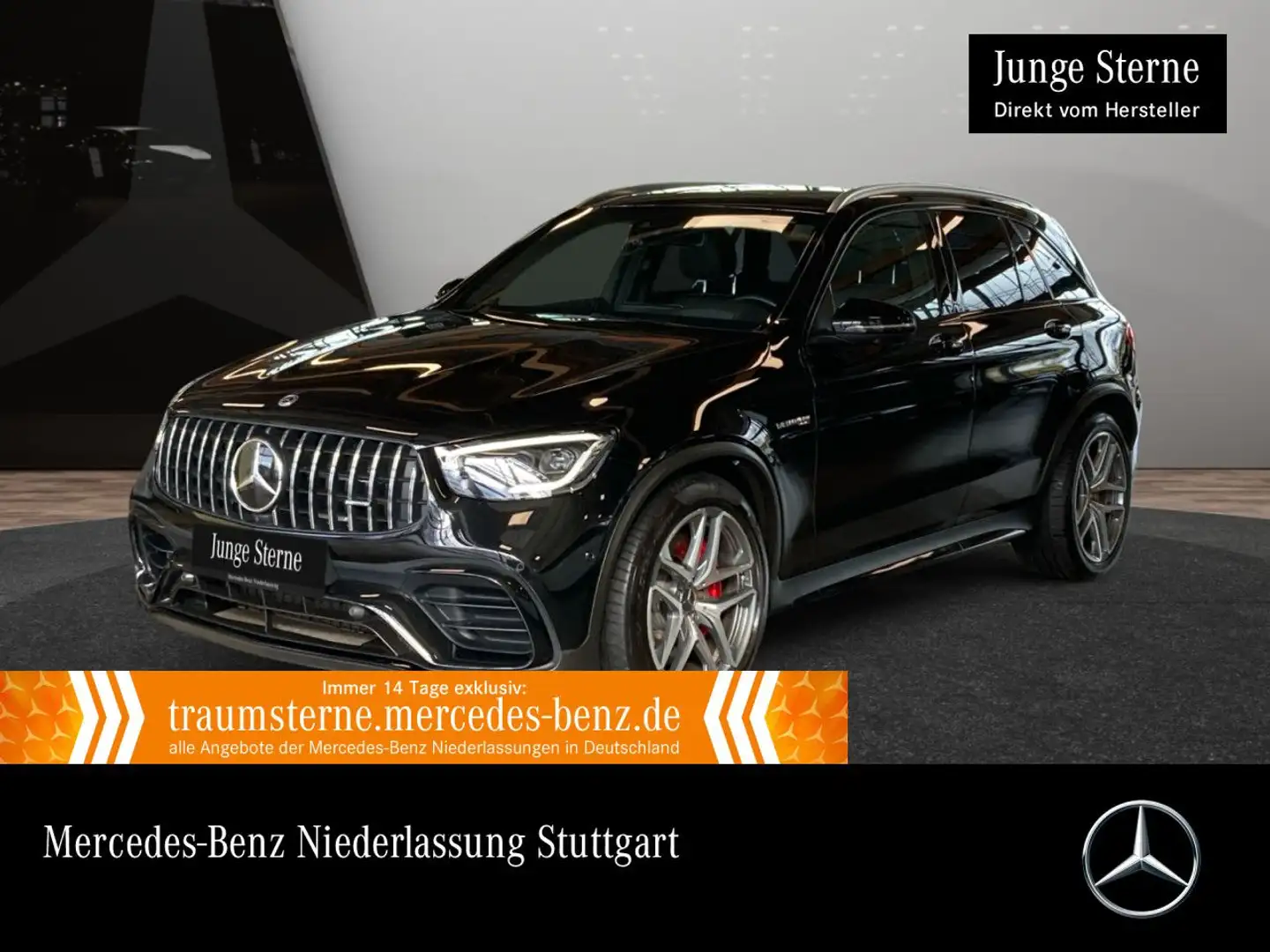 Mercedes-Benz GLC 63 AMG GLC 63 S 4M DRIVERS+PANO+360+AHK+MULTIBEAM+HUD+TV Schwarz - 1