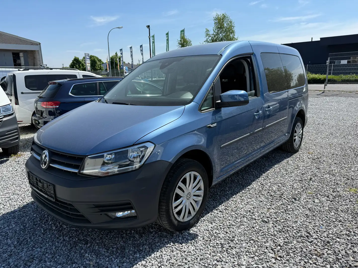 Volkswagen Caddy Maxi 1.4 TGI Erdgas+Benzin 5-Sitz/ACC/RFK Bleu - 2