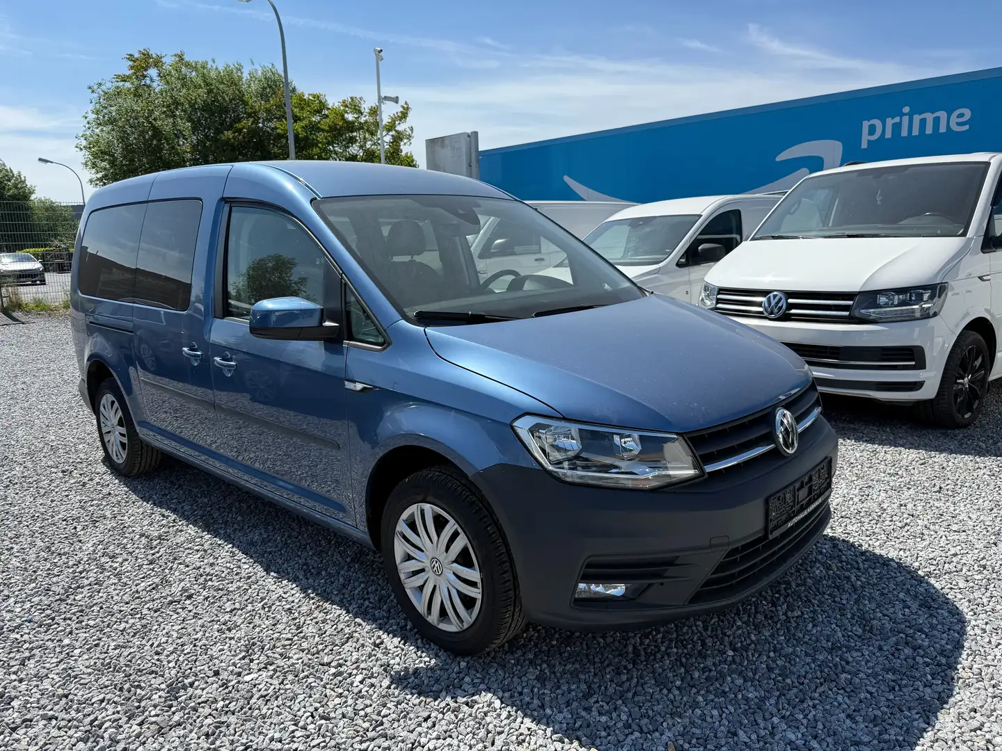 Volkswagen Caddy Maxi 1.4 TGI Erdgas+Benzin 5-Sitz/ACC/RFK Bleu - 1