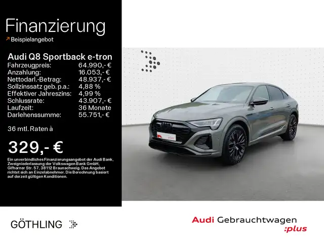 Audi Q8 e-tron 55 qu S line*Air*B&O*Pano*Ma