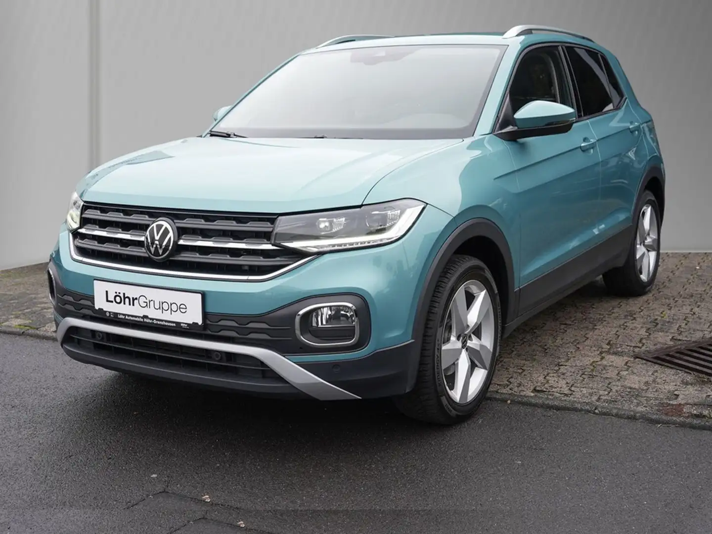 Volkswagen T-Cross 1,0 TSI DSG Style,LED,ALU 17",Sitzheizung Park-... Blau - 2