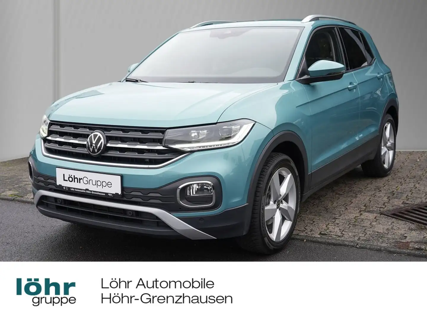 Volkswagen T-Cross 1,0 TSI DSG Style,LED,ALU 17",Sitzheizung Park-... Blau - 1