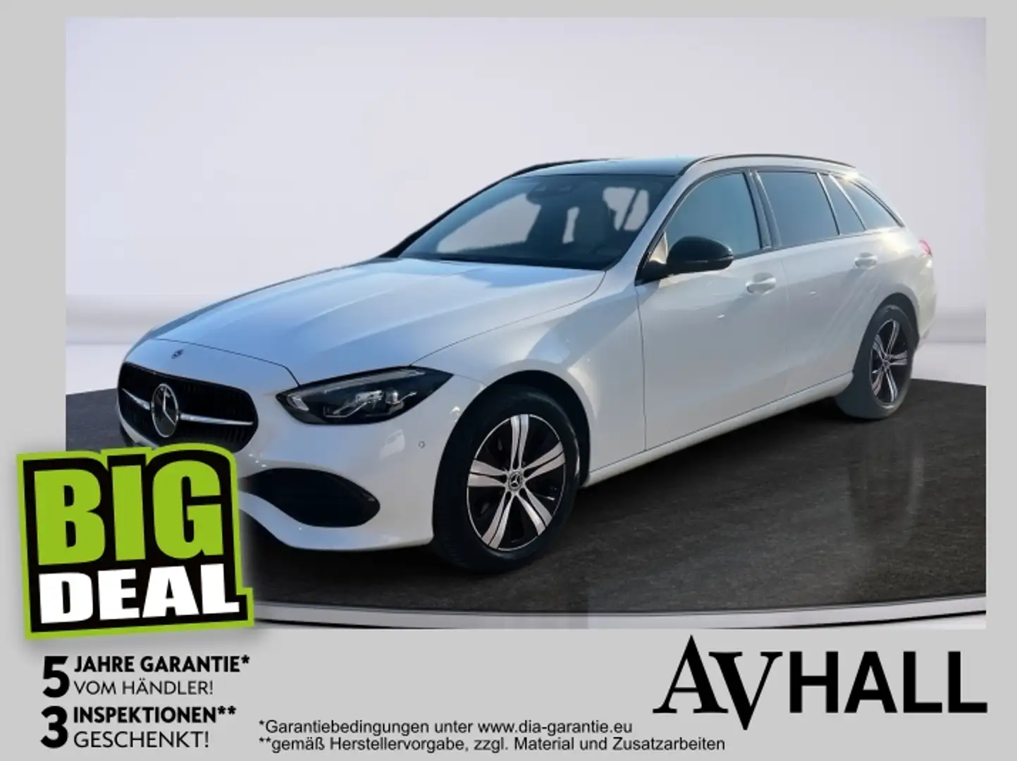 Mercedes-Benz C 220 d T Navi,Rückfahrkamera,Klimaautomatik, Wit - 1