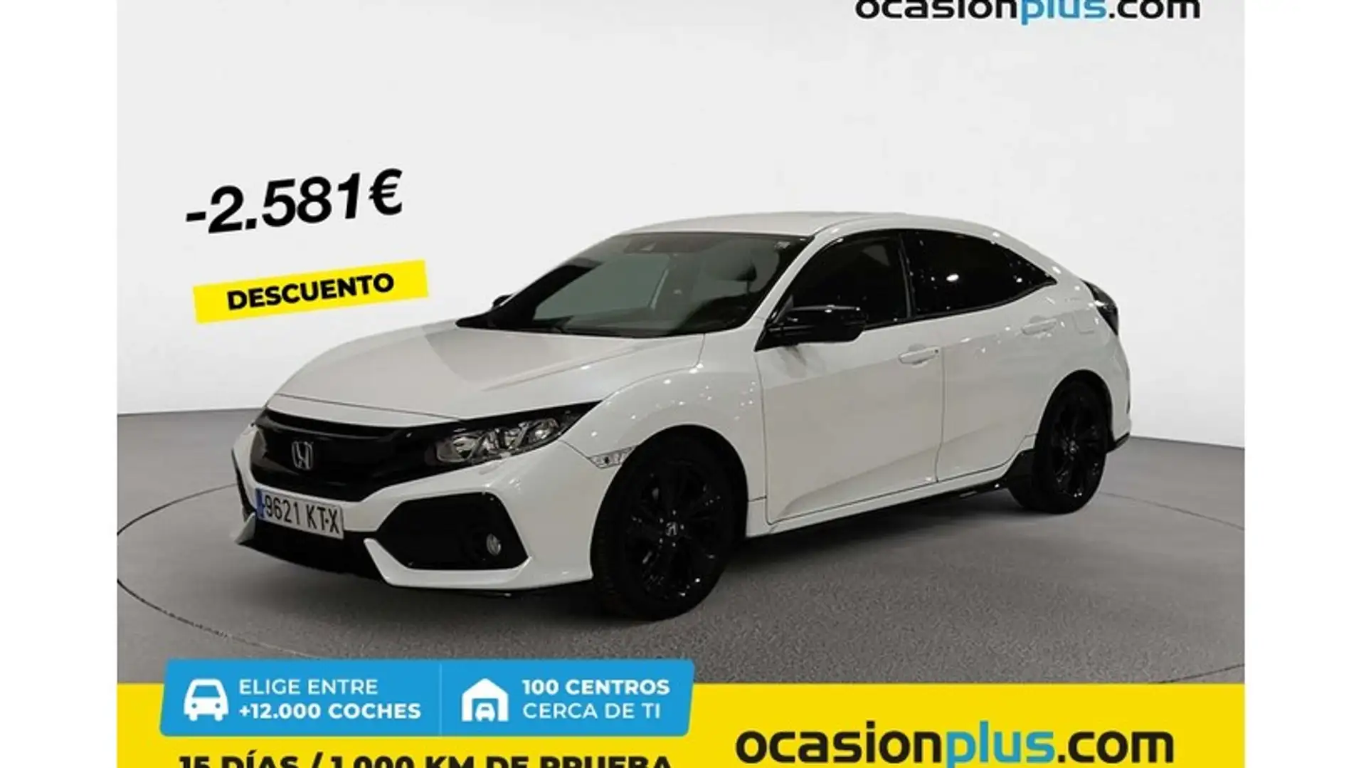 Honda Civic 1.0 VTEC Turbo Dynamic CVT Negro - 1