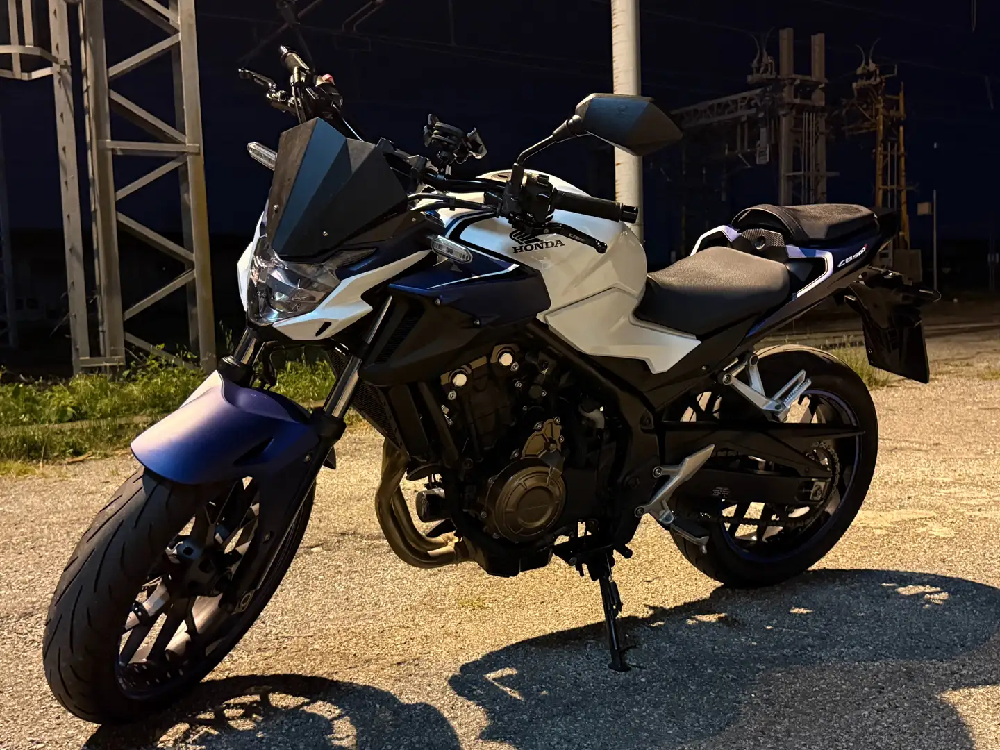 Honda CBF 500 Alb - 1