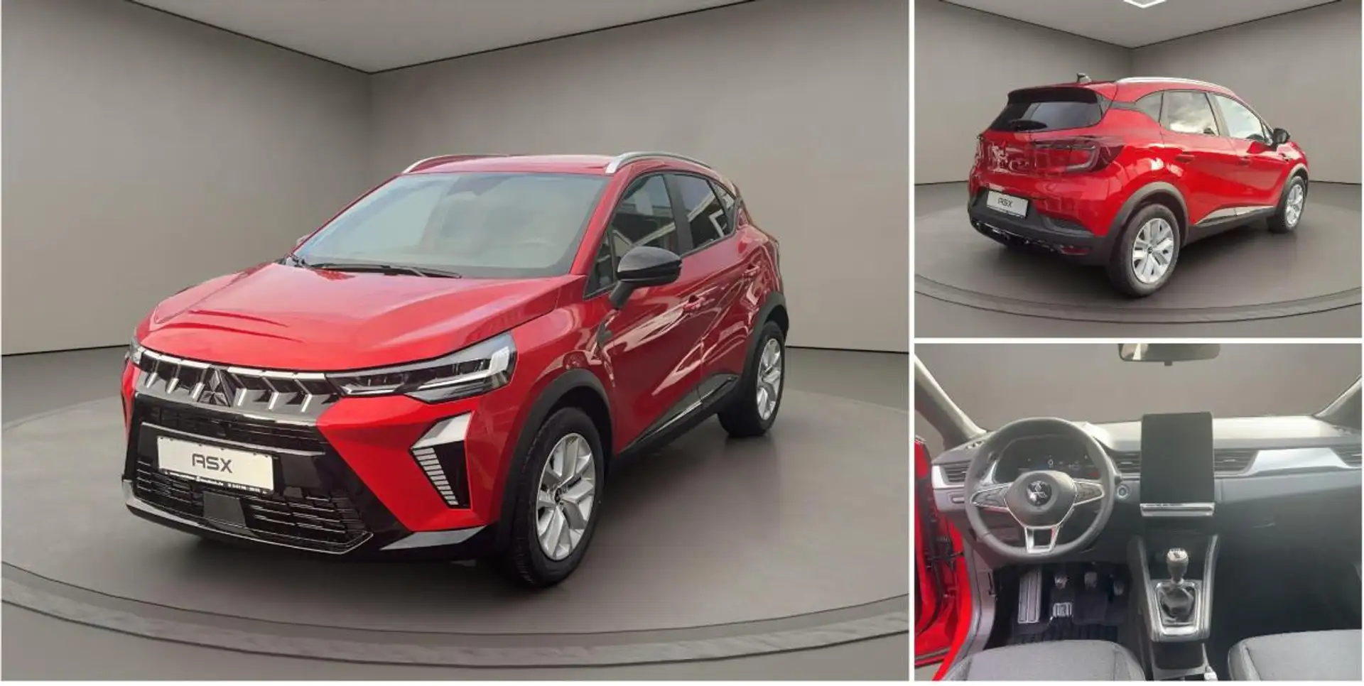 Mitsubishi ASX 1.0 Turbo 6-Gang Rot - 1