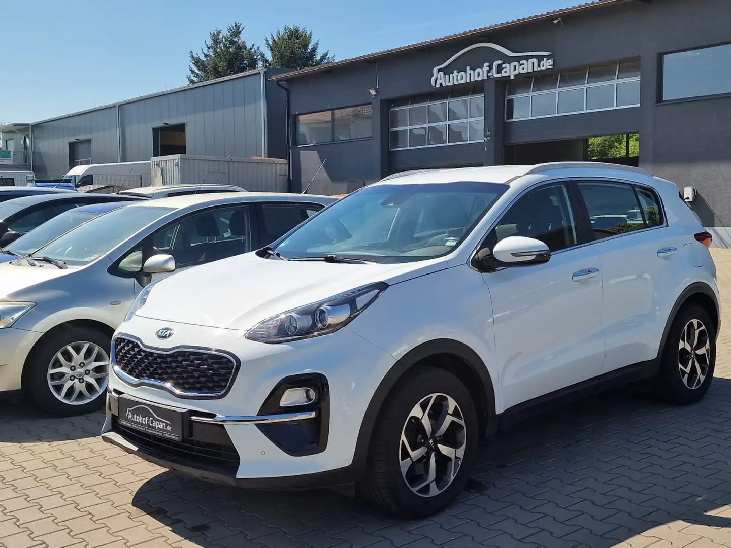 Kia Sportage Sportage Vision 1.6 2WD/PDC/AHK/SHZ/Eu6/LHZ/ZV Blanc - 1
