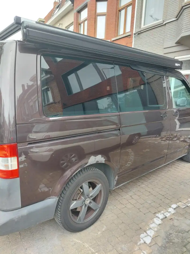 Volkswagen Transporter omgebouwd tot camper Marrone - 1
