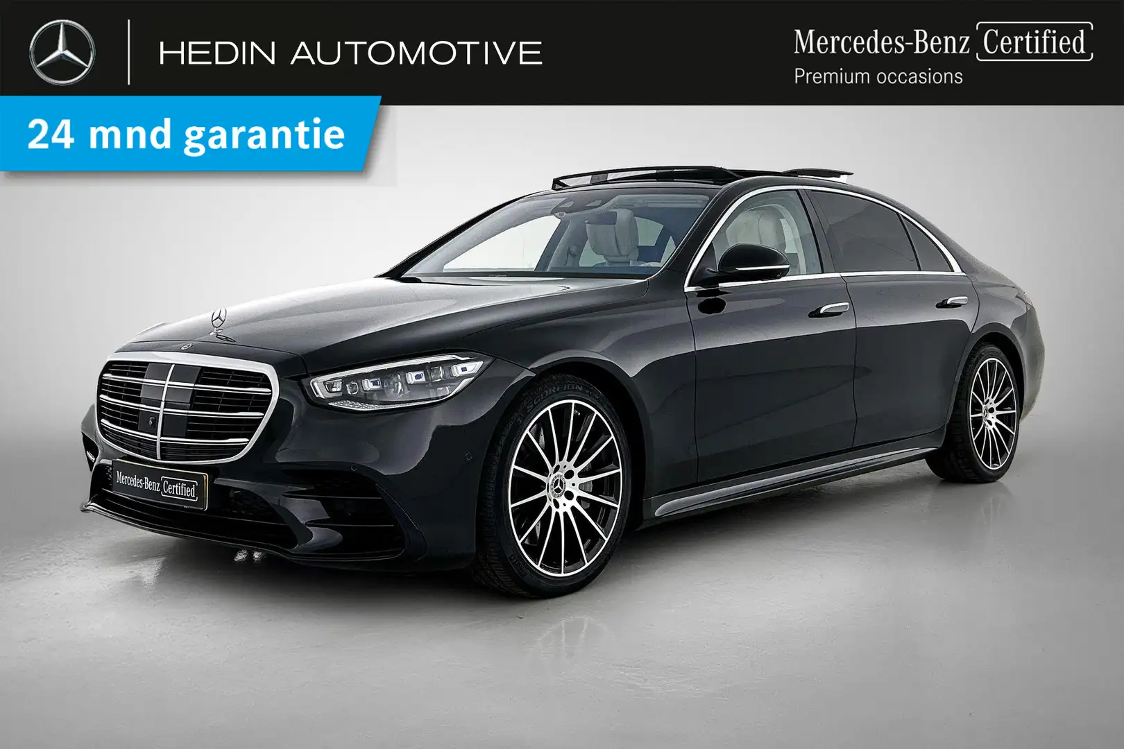 Mercedes-Benz S 450 S Lang Automaat 4MATIC AMG Line | Business Class P Zwart - 1