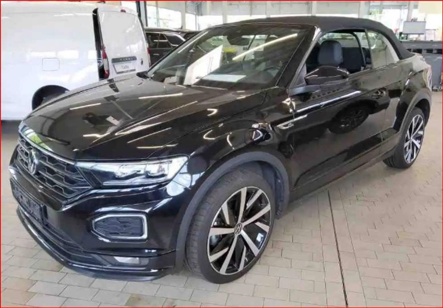 Volkswagen T-Roc Cabriolet 1.5 TSI R-Line Navi LED DCC LM19 Schwarz - 1