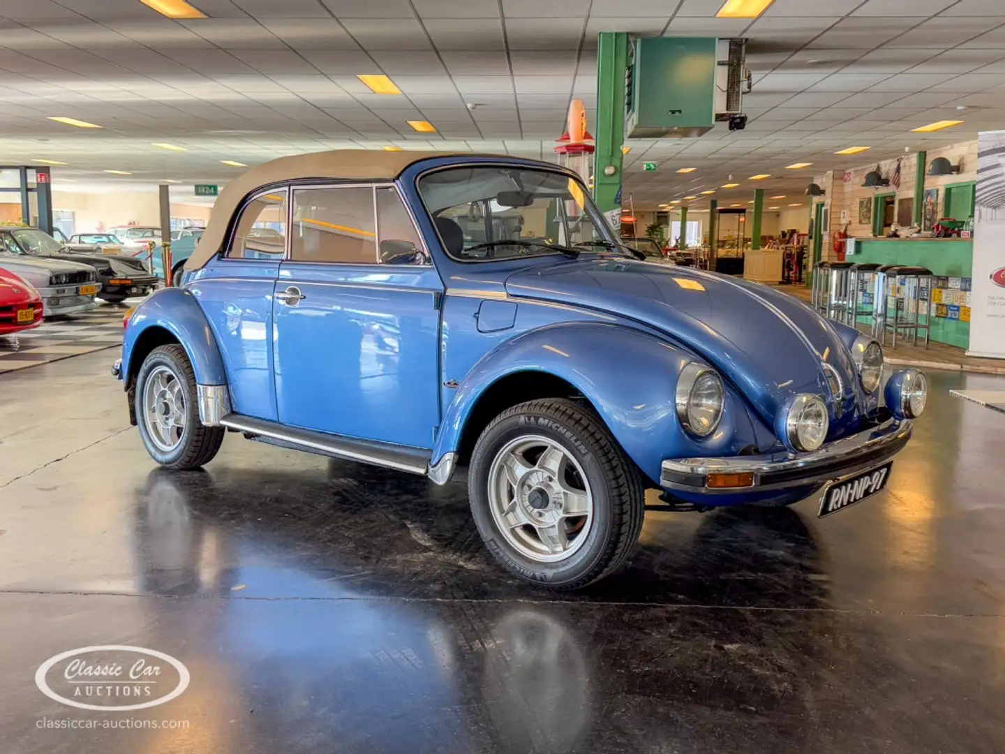 Volkswagen Kever Convertible  - ONLINE AUCTION Blauw - 2