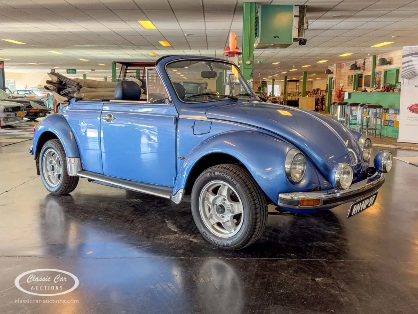 Volkswagen Kever Convertible  - ONLINE AUCTION Blauw - 1