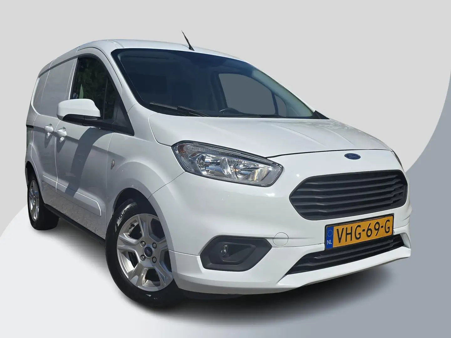 Ford Transit Courier 1.5 TDCI Limited | SCI | 100pk | Navigatie | Cruis Wit - 1