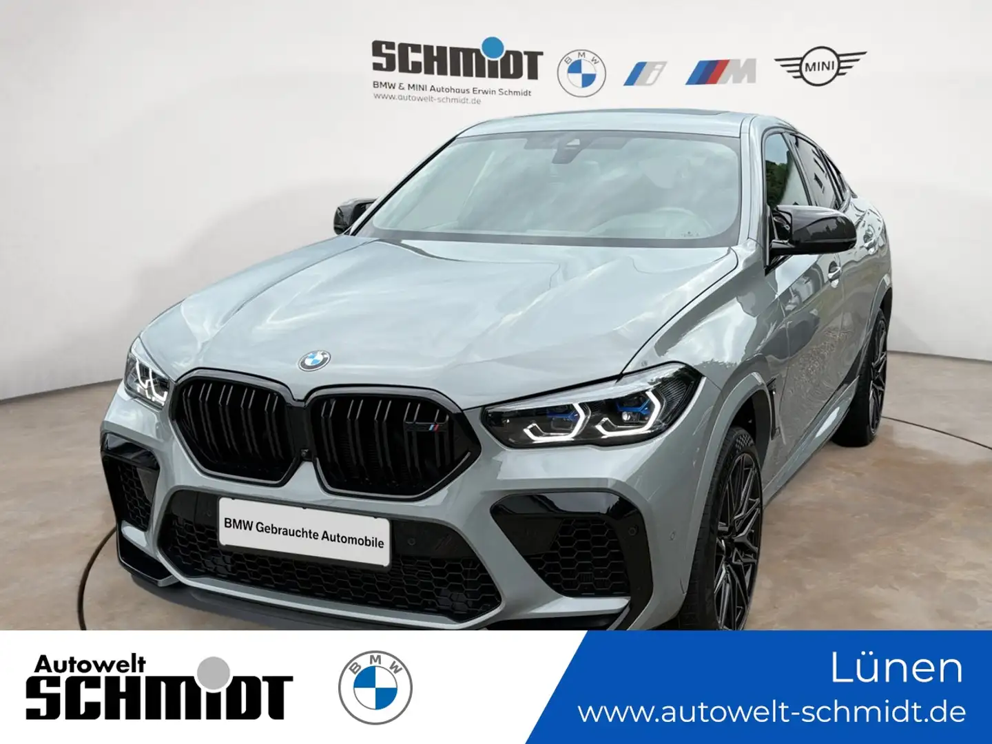 BMW X6 M Competition + 2Jahre-BPS.-GARANTIE Gris - 1