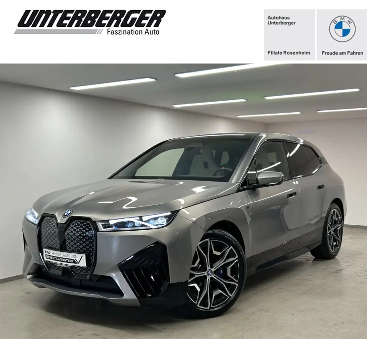 BMW iX M60 M Sportpaket B&W DA. Prof. PA. Prof. DAB Komfo Grigio - 1