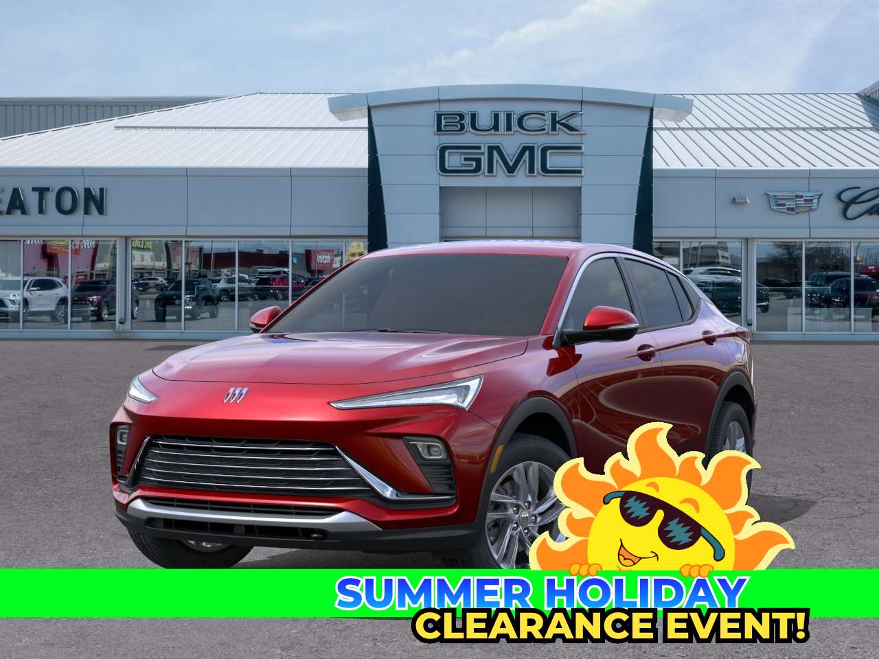 Red 2026 Buick Envista SUV / Crossover Front-Wheel Drive 6-Speed Automatic
