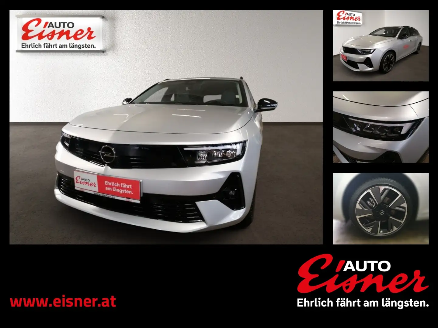 Opel Astra ST  Elektro AUT. DynLicht Fernlichtass. Silber - 1