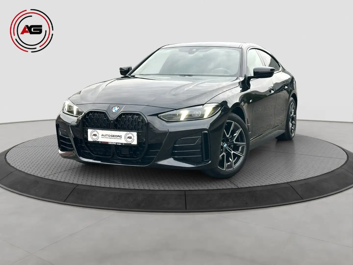 BMW 420 420d M-SPORT GC LCI ACC LC.PRO 360° UNFALLFREI Schwarz - 1