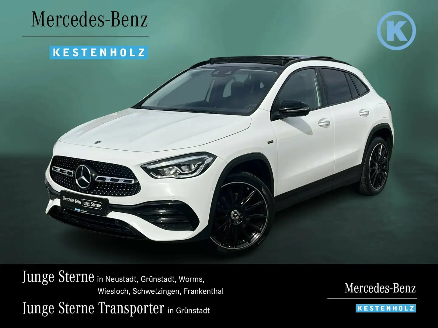 Mercedes-Benz GLA 250 GLA 250 e AMG+NIGHT+PANO+KAMERA+SOUND+KEYL+AMBI Blanc - 1