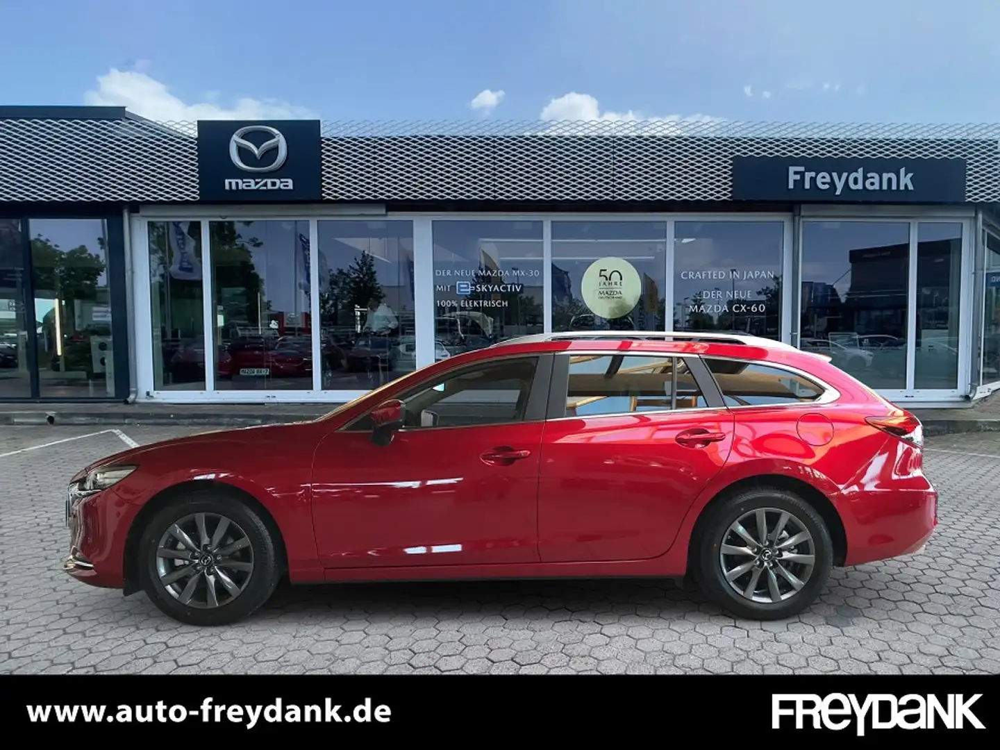 Mazda 6 Kombi 2.0L SKYACTIV G 165 CENTER-LINE,Automatik Rood - 2