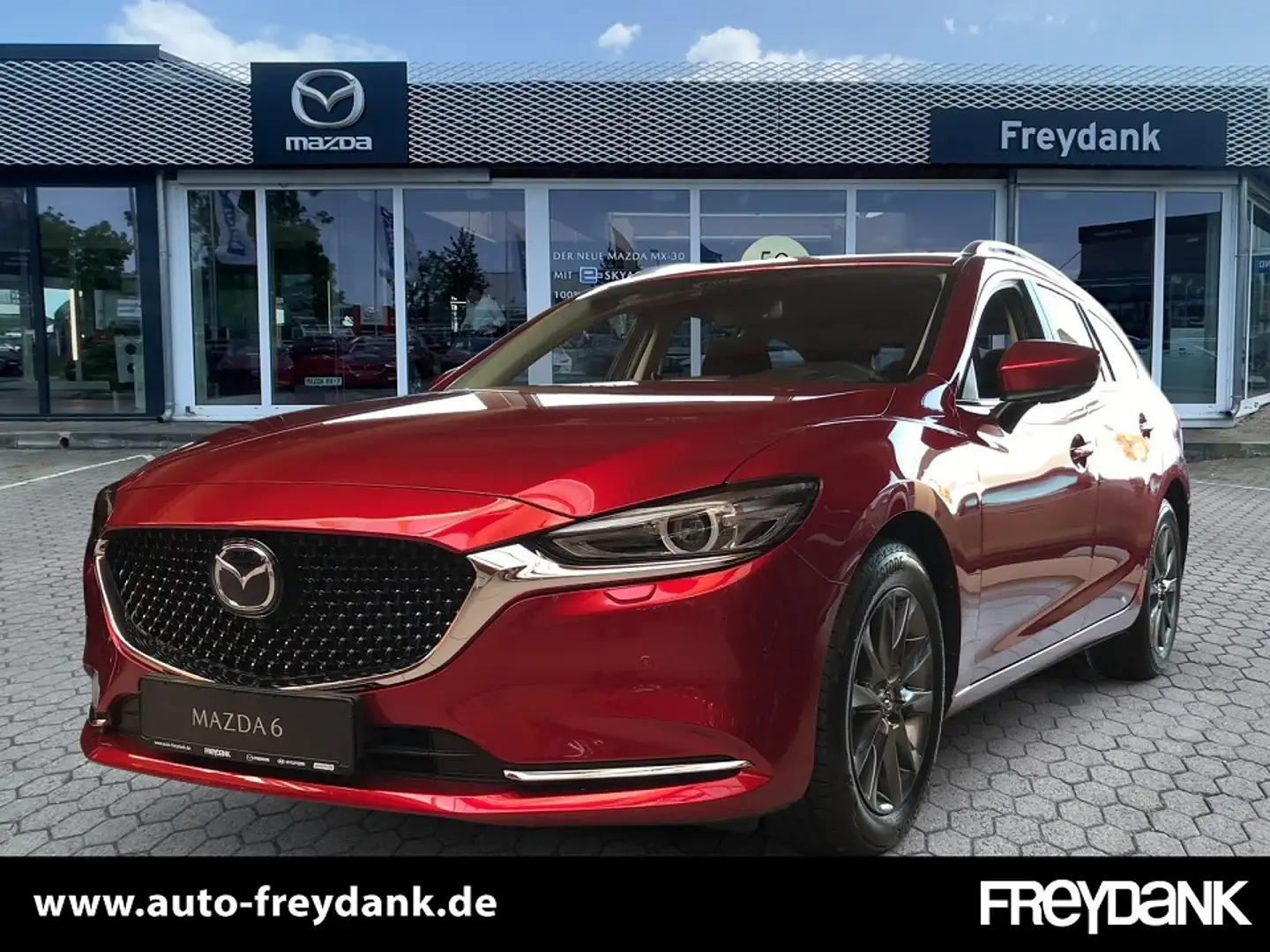 Mazda 6 Kombi 2.0L SKYACTIV G 165 CENTER-LINE,Automatik Rood - 1