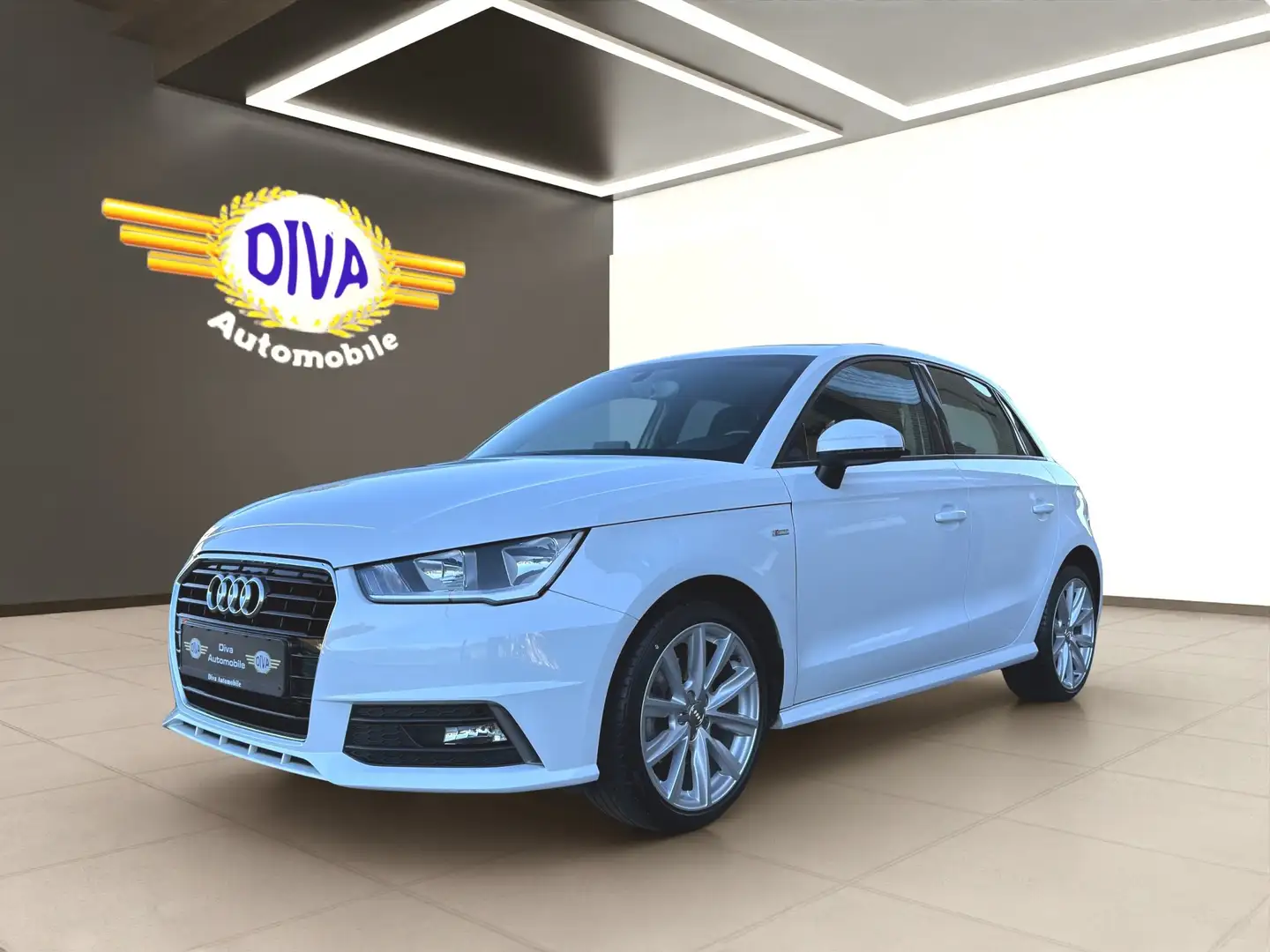 Audi A1 Sportback Admired 1.Hand Weiß - 1